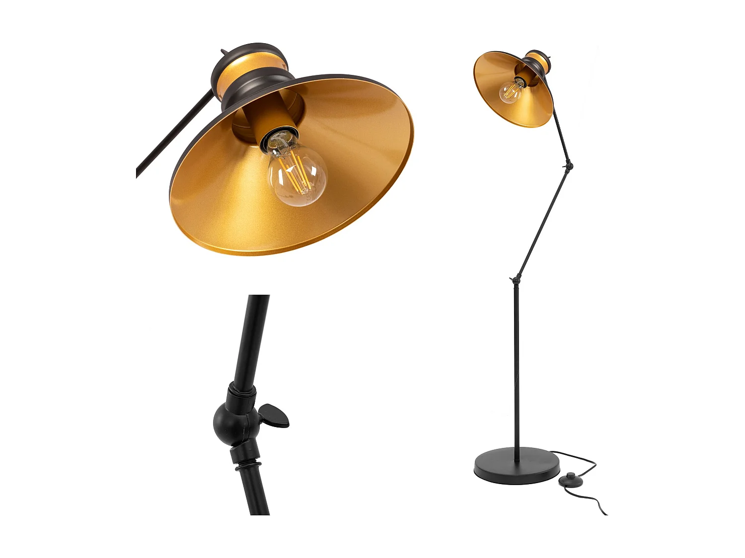 Lampe Autoportante Toolight App542-1F Black