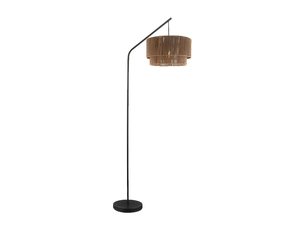 Lampe Autoportante Toolight App1839-1F Black Brown