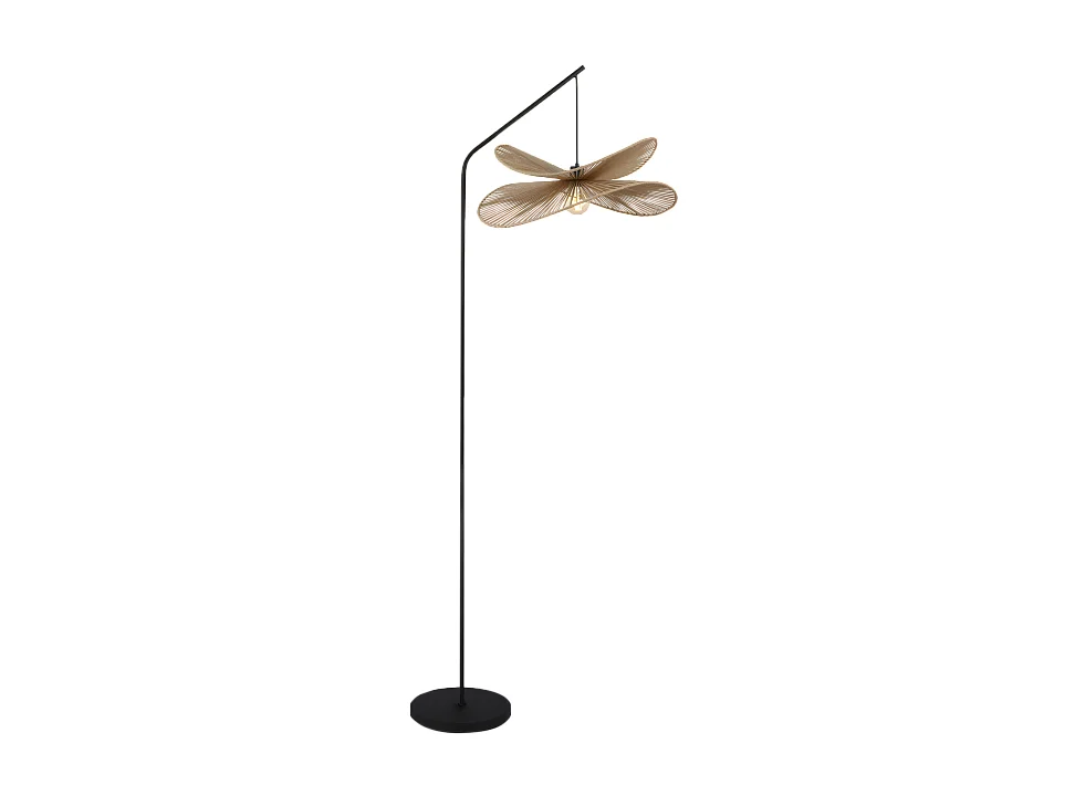 Staande Lamp Toolight App1830-1F Black Brown