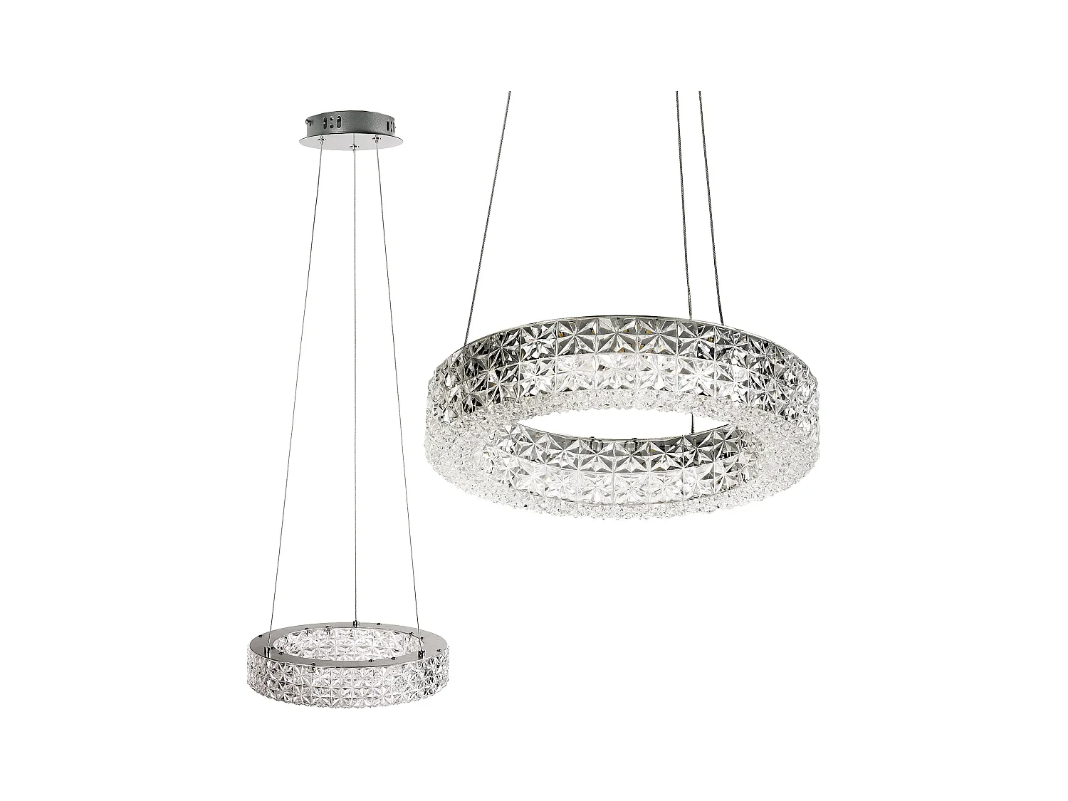 Lampe Suspendue Led Toolight Ms003-Cp Chrome