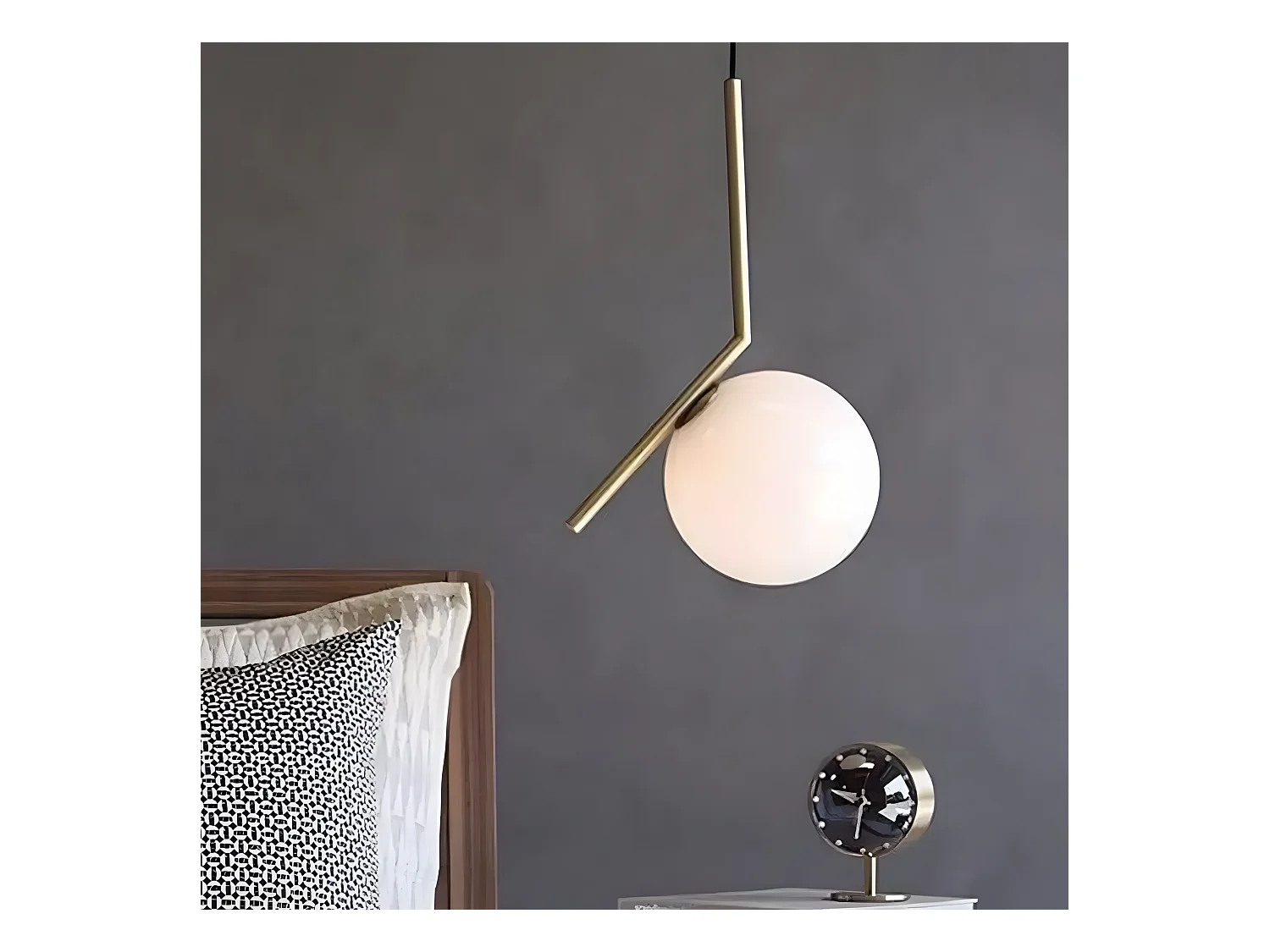 Lampe Suspendue Toolight G106-1W Gold White