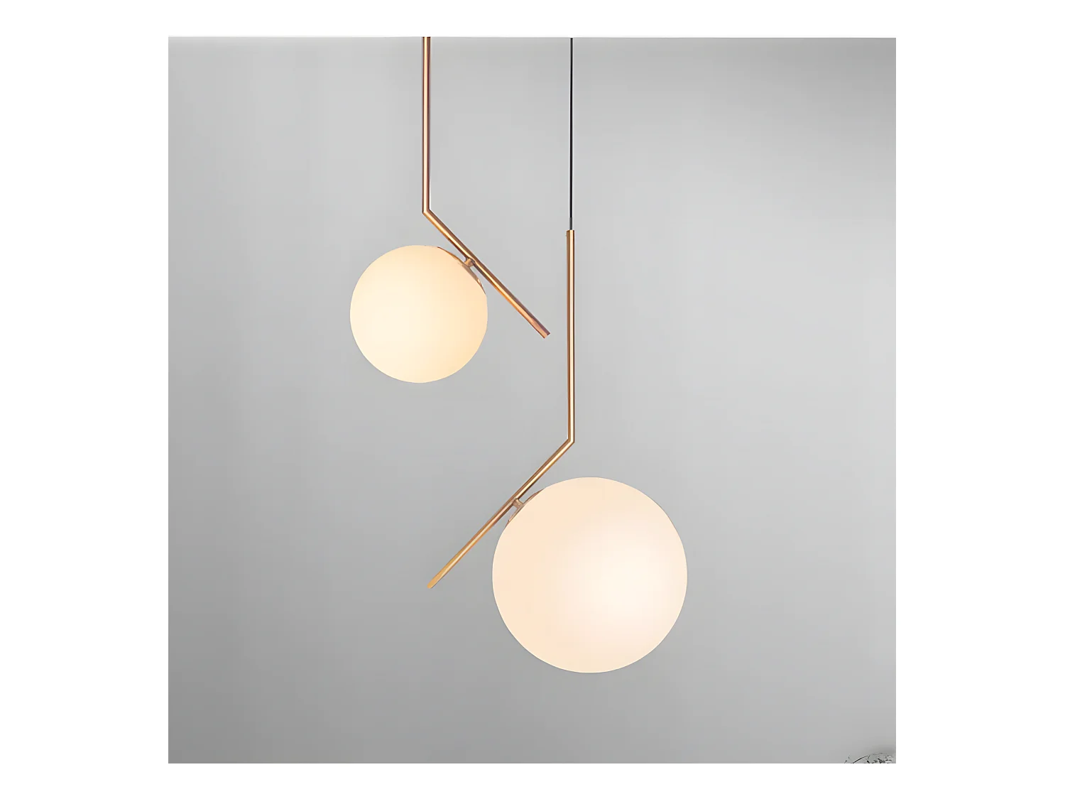 Lampe Suspendue Toolight G106-1W Gold White