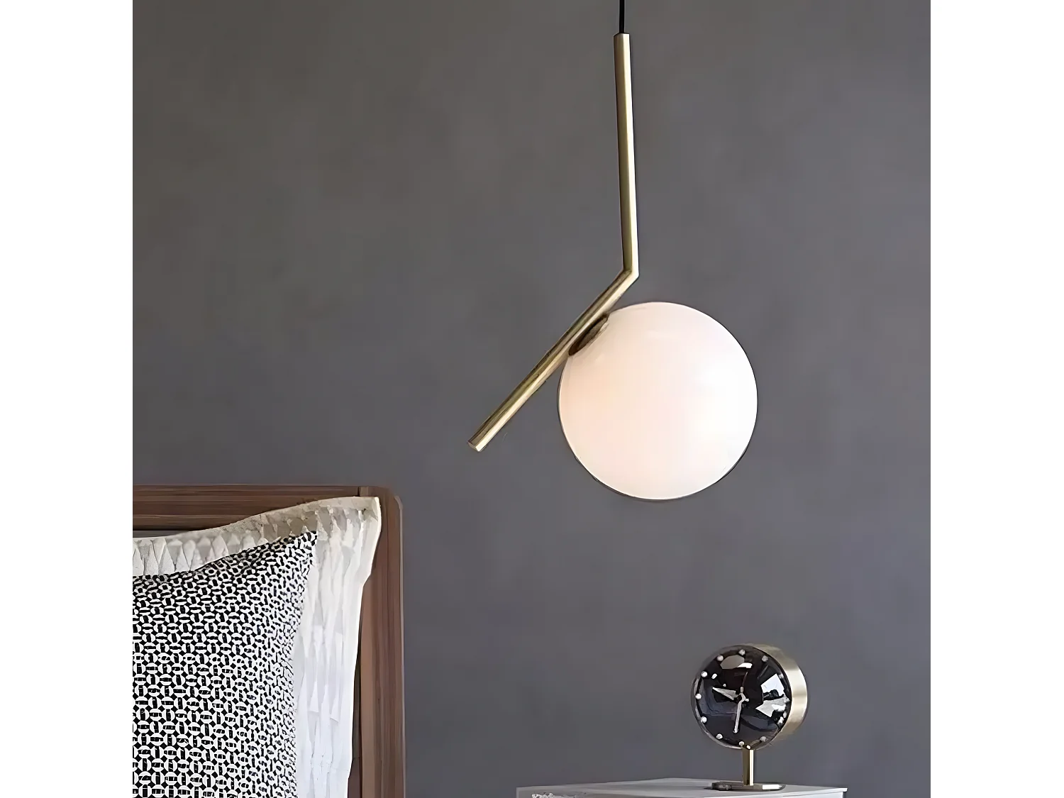 Lampe Suspendue Toolight G106-1W Gold White