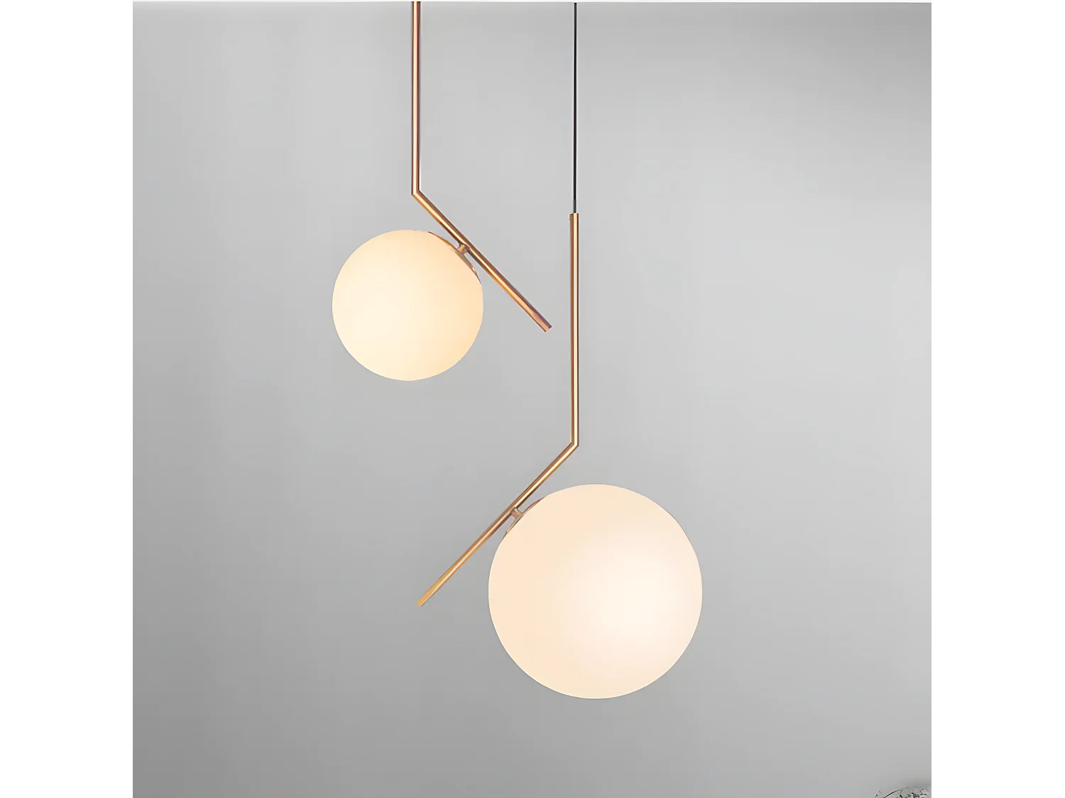 Lampe Suspendue Toolight G106-1W Gold White