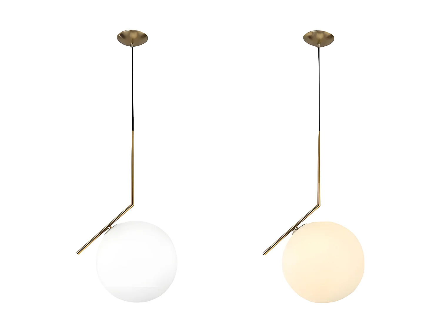 Lampada Toolight G106-1W Gold White