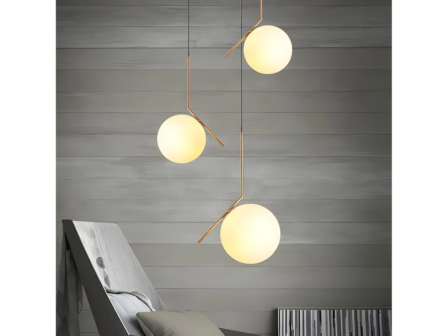 Lampada Toolight G106-1W Gold White