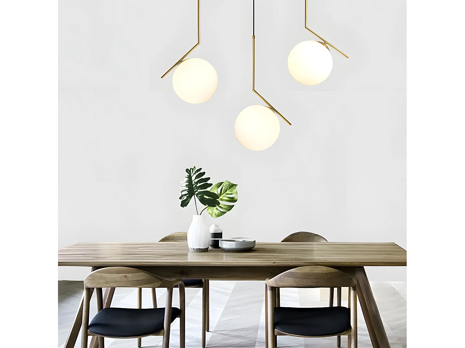 Lampe Suspendue Toolight G106-1W Gold White