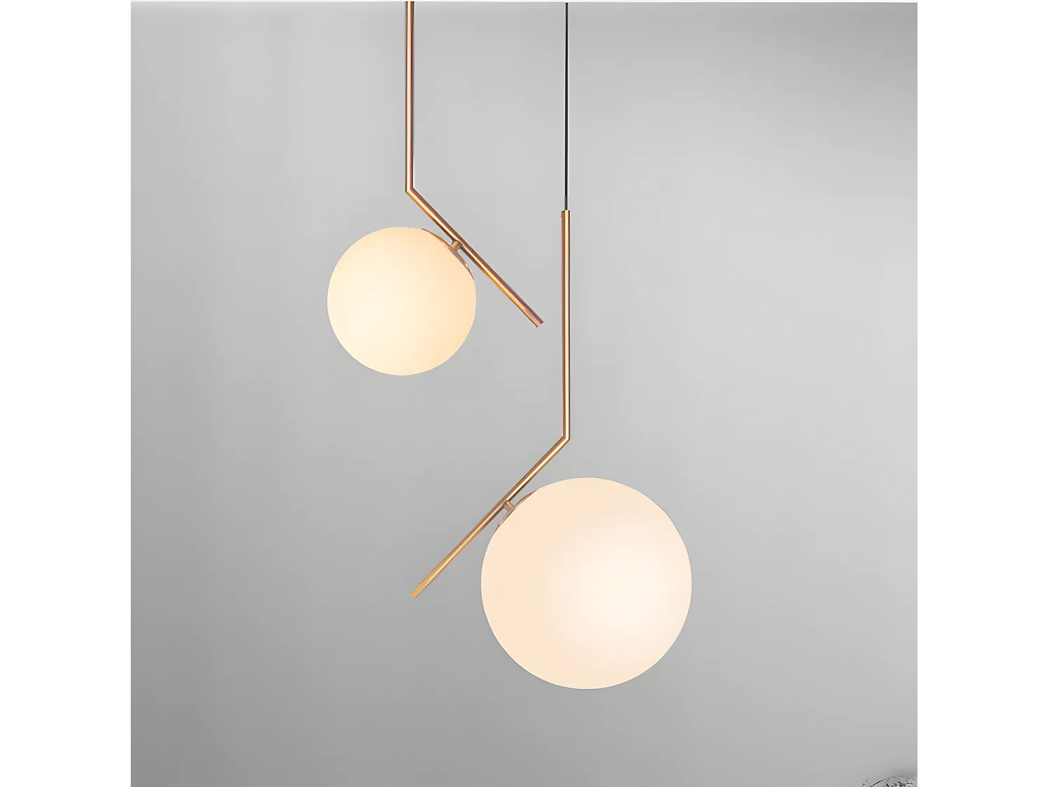 Lampe Suspendue Toolight G106-1W Gold White