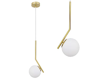 Lampada Toolight G106-1W Gold White