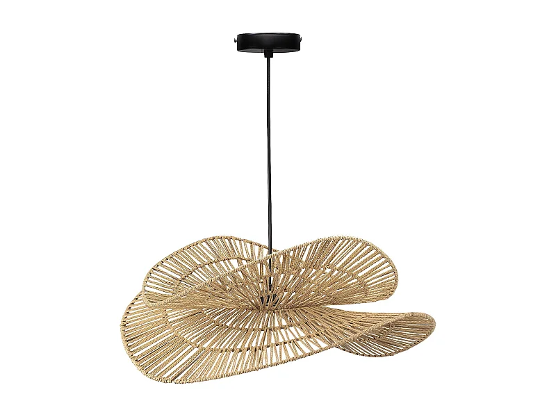 Lampe Suspendue Toolight App1737-1Cp Beige 50Cm