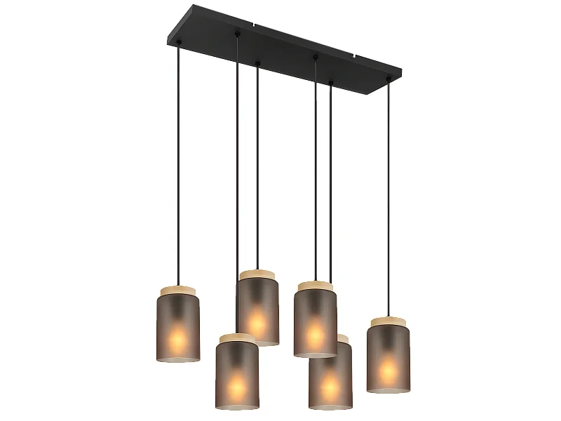 Hanglamp Toolight App1813-6Cp Grey