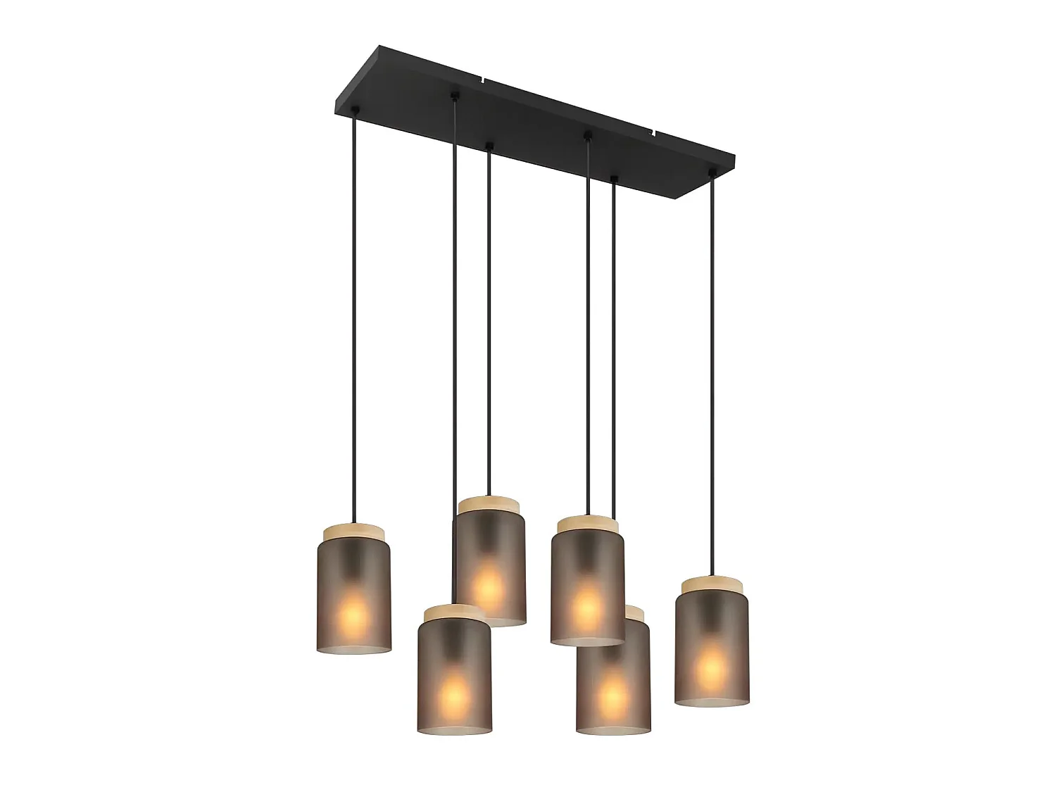 Candeeiro Suspenso Toolight App1813-6Cp Grey