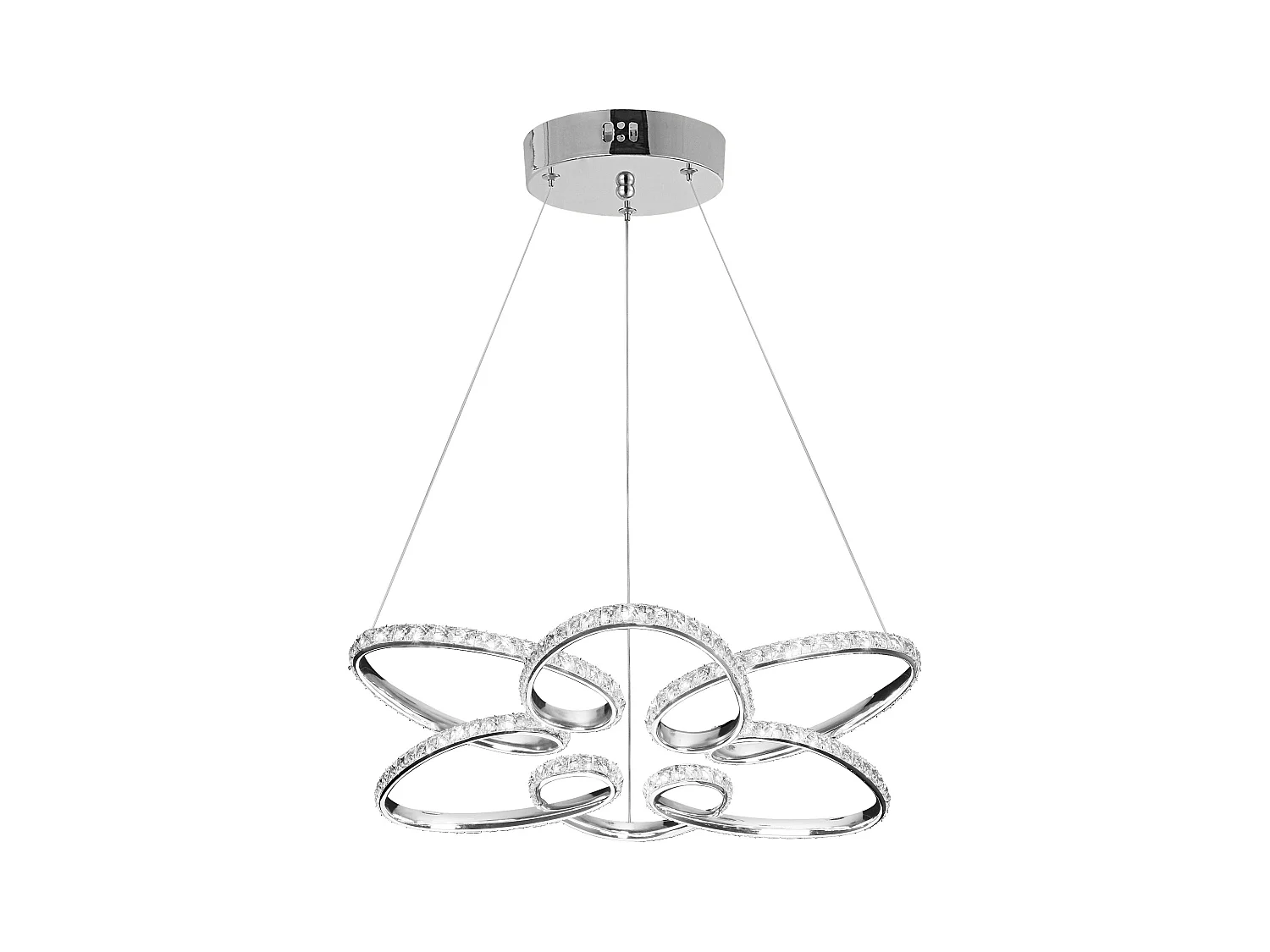 Lampe Suspendue Led Toolight G002-Cp Chrome