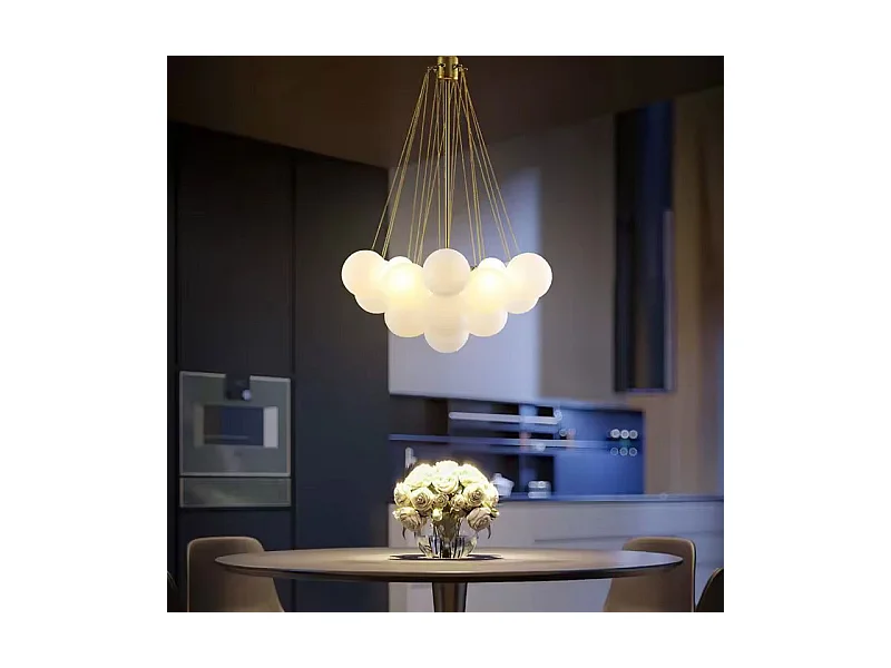 Lampe Suspendue Toolight App1688-12Cp Gold