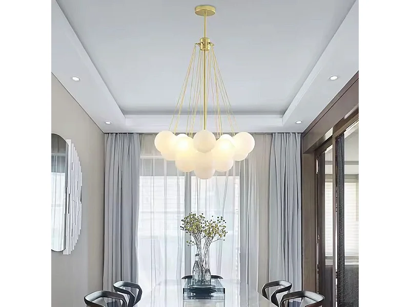 Lampe Suspendue Toolight App1688-12Cp Gold