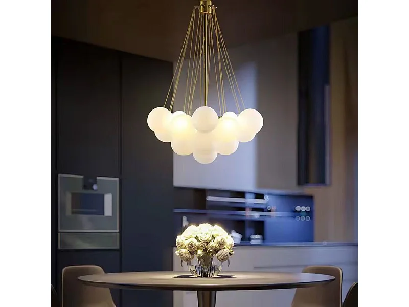 Lampe Suspendue Toolight App1688-12Cp Gold