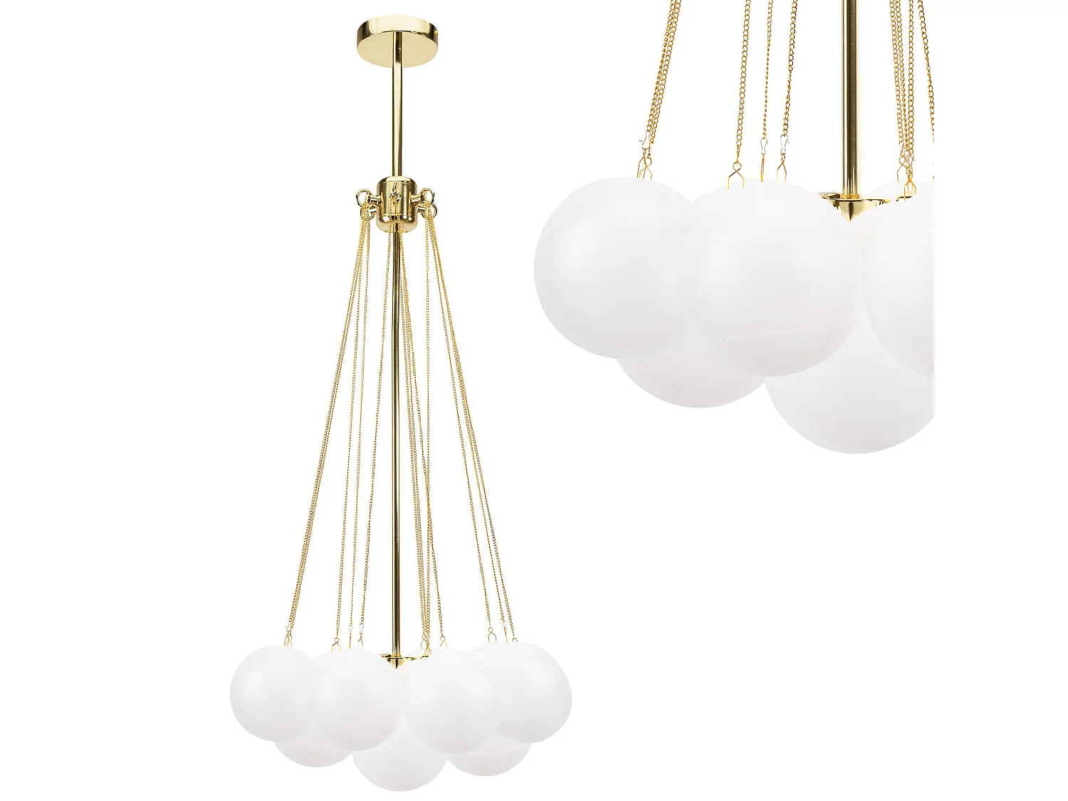 Hanglamp Toolight App1688-12Cp Gold