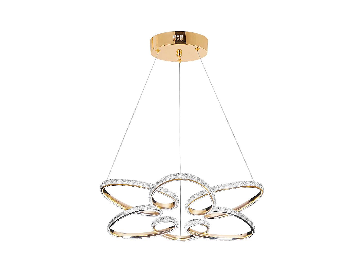 Lampe Suspendue Led Toolight G001-Cp Gold
