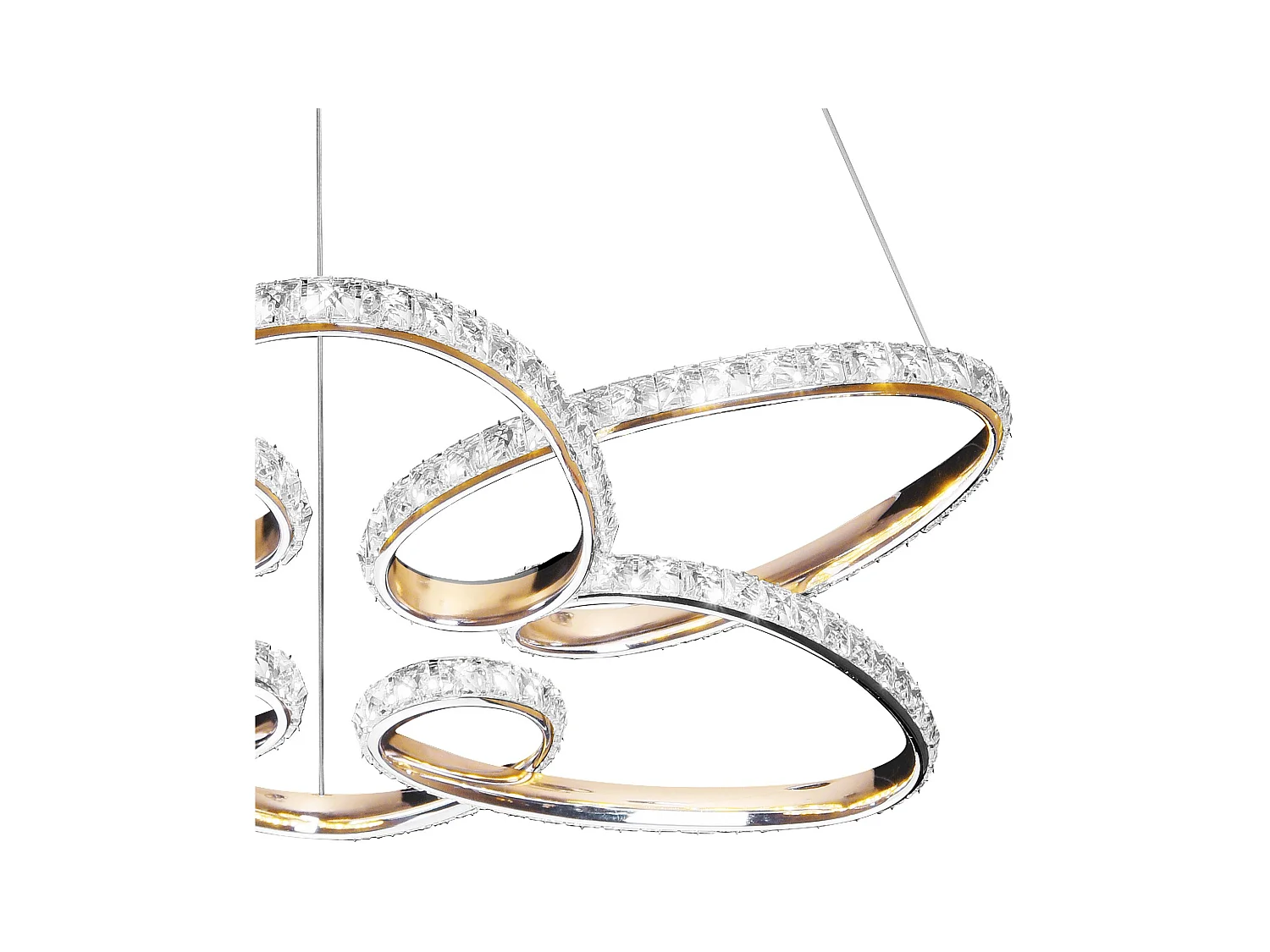 Lampe Suspendue Led Toolight G001-Cp Gold