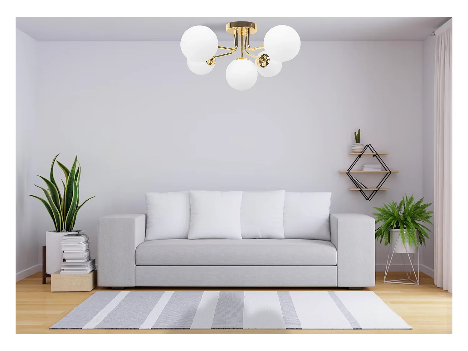 Lampe Toolight App1575-5C Gold