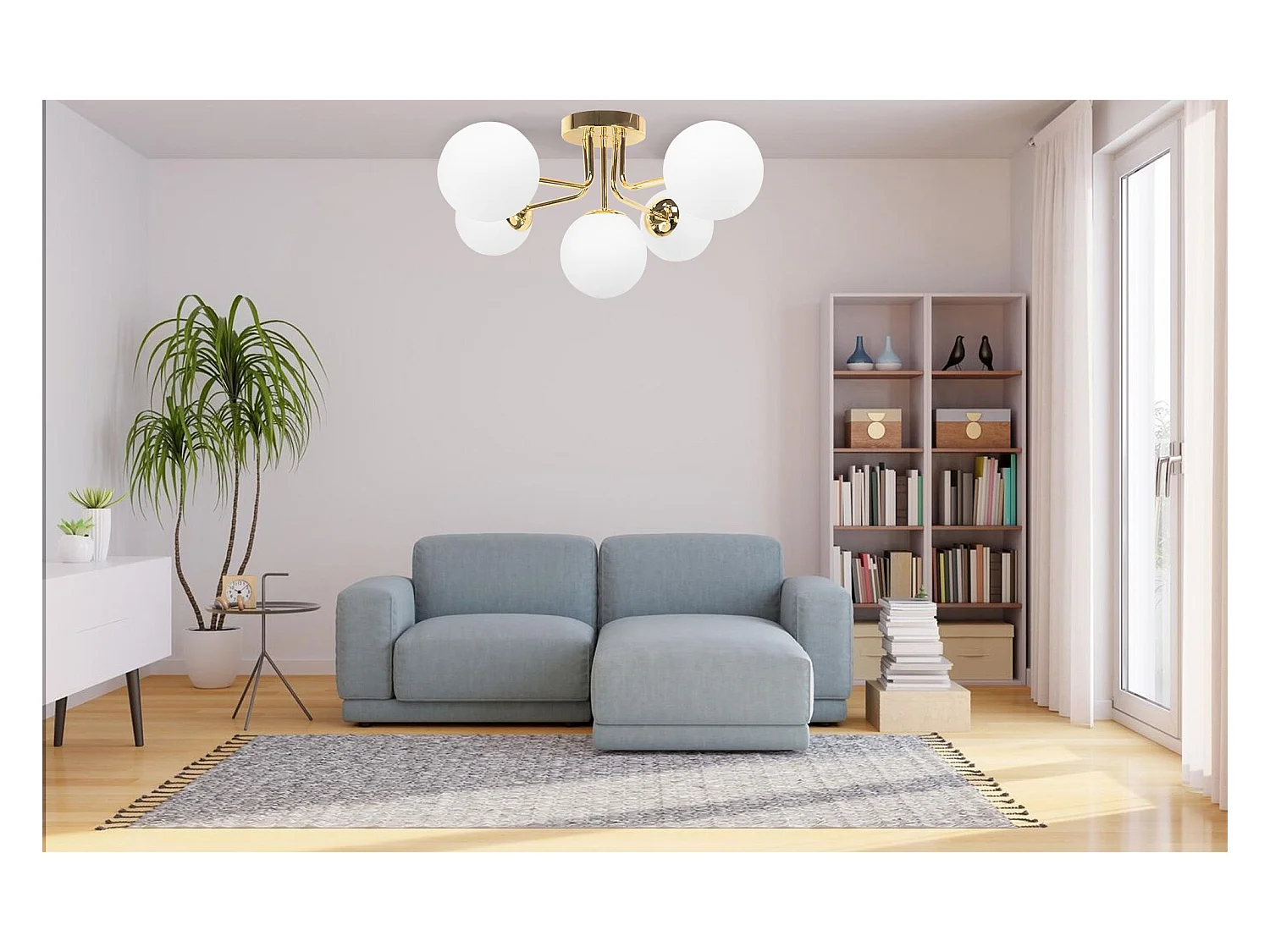 Lampe Toolight App1575-5C Gold