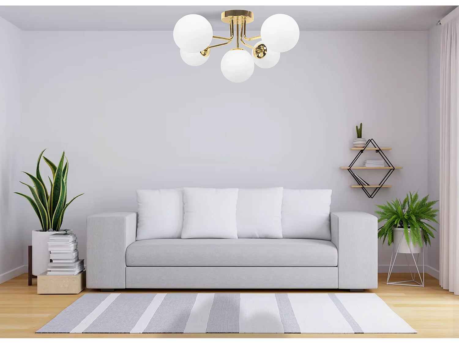 Lampe Toolight App1575-5C Gold