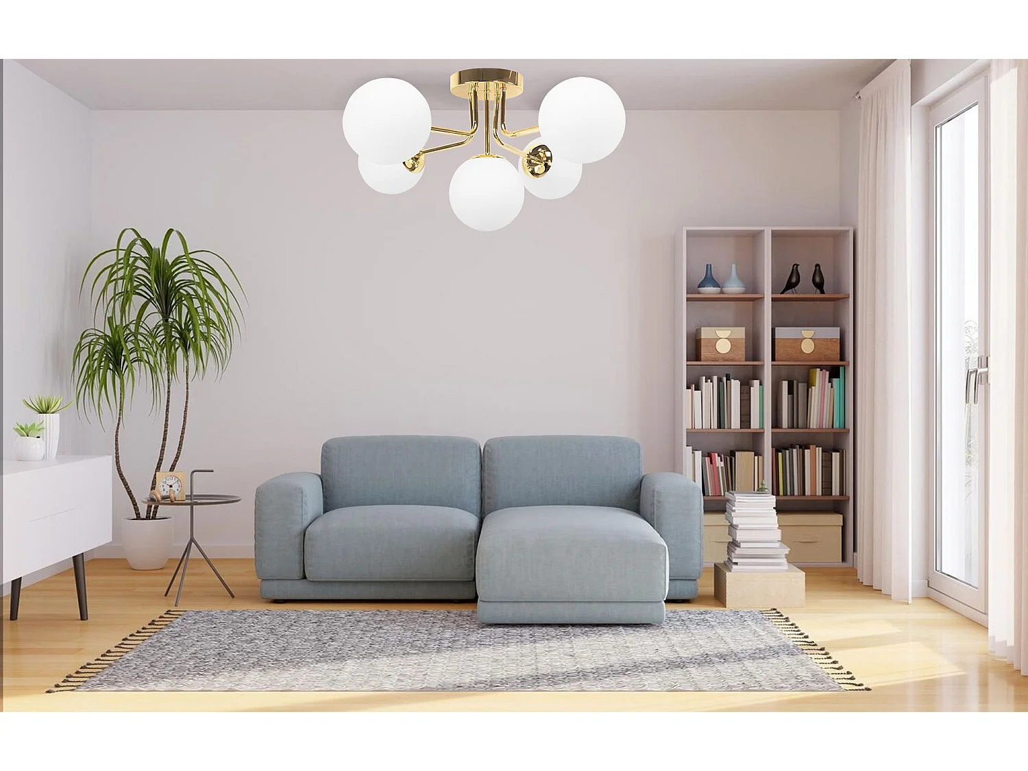 Lampe Toolight App1575-5C Gold