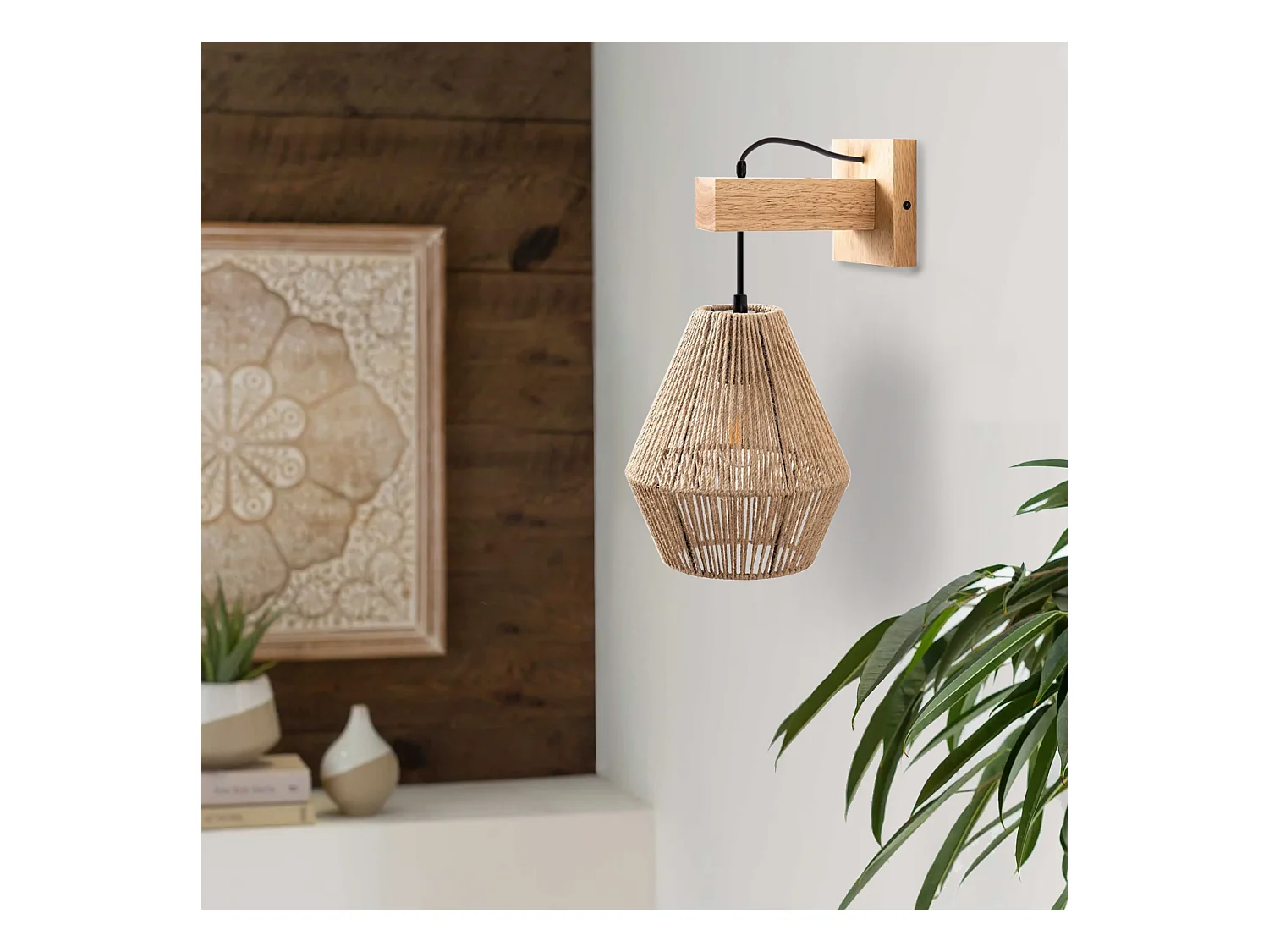 Hängelampe Toolight App1149-1W Brown