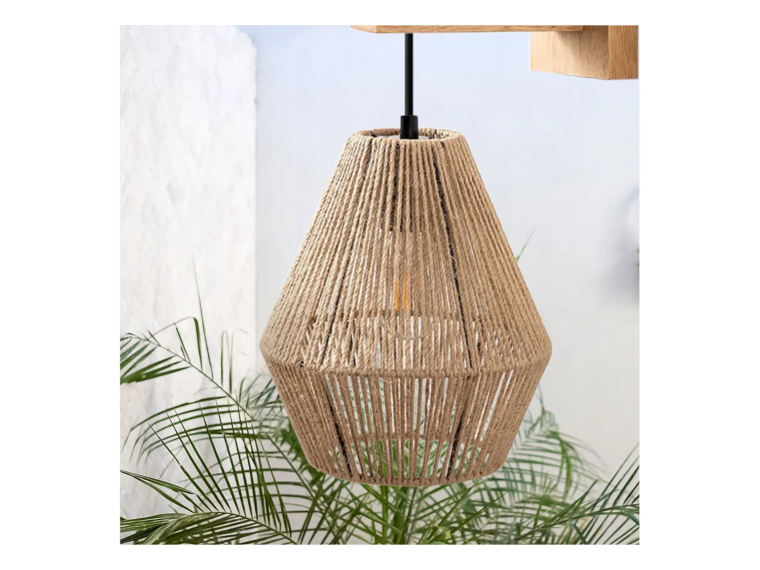 Hängelampe Toolight App1149-1W Brown