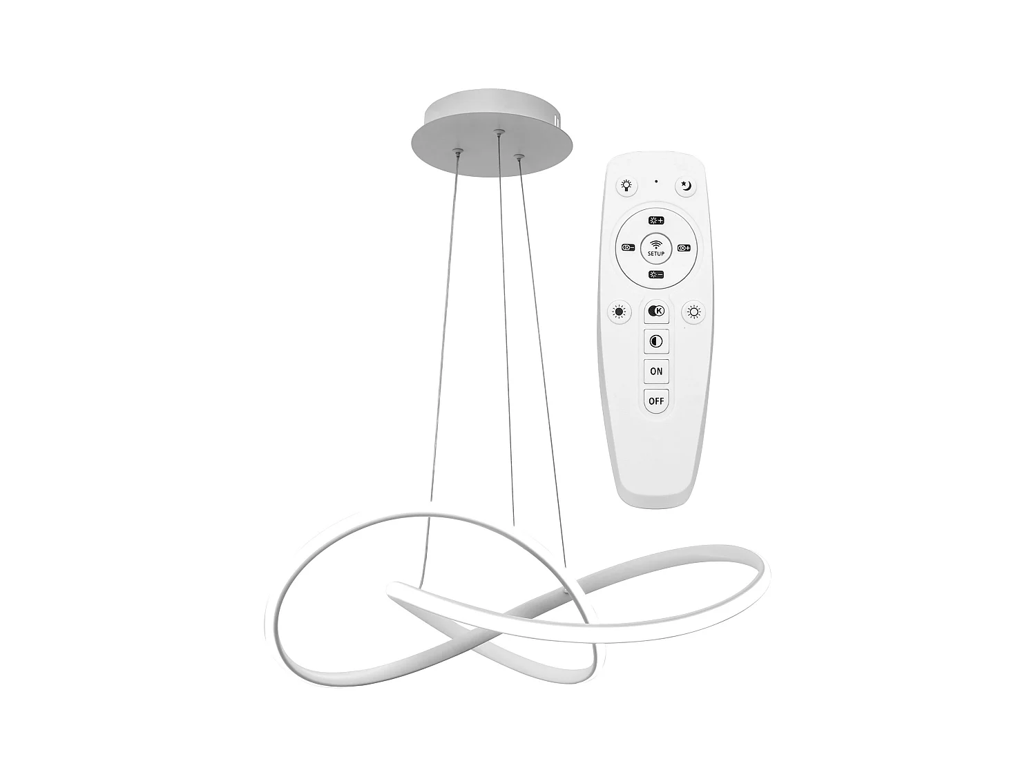 Lampe Suspendue Toolight App396-Cp White