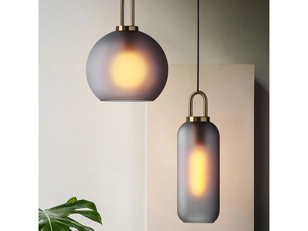 Lampe Suspendue Toolight App626-1Cp Grey 20Cm