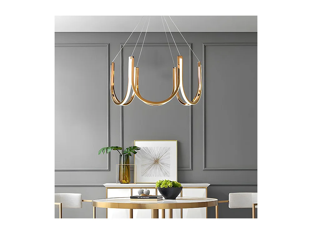 Lampe Suspendue Led Toolight App1749-Cp Gold