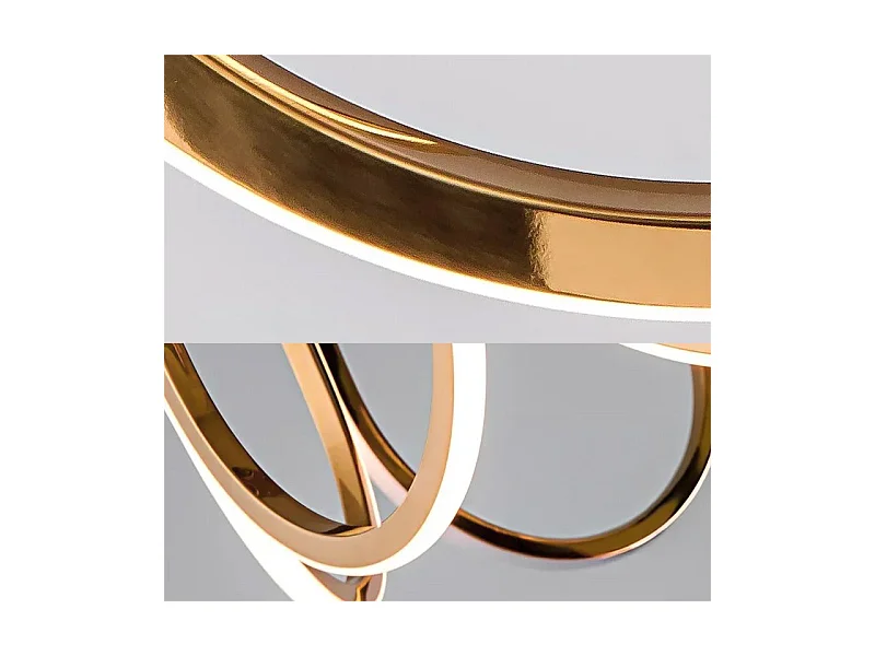 Lampe Suspendue Led Toolight App1749-Cp Gold