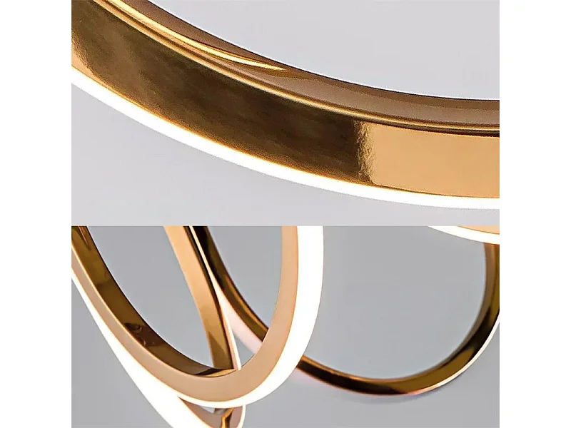 Lampe Suspendue Led Toolight App1749-Cp Gold