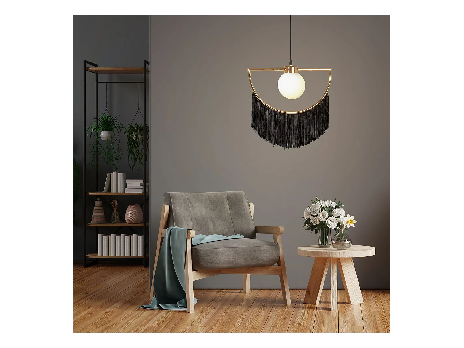 Lampe Suspendue Toolight App968 Black