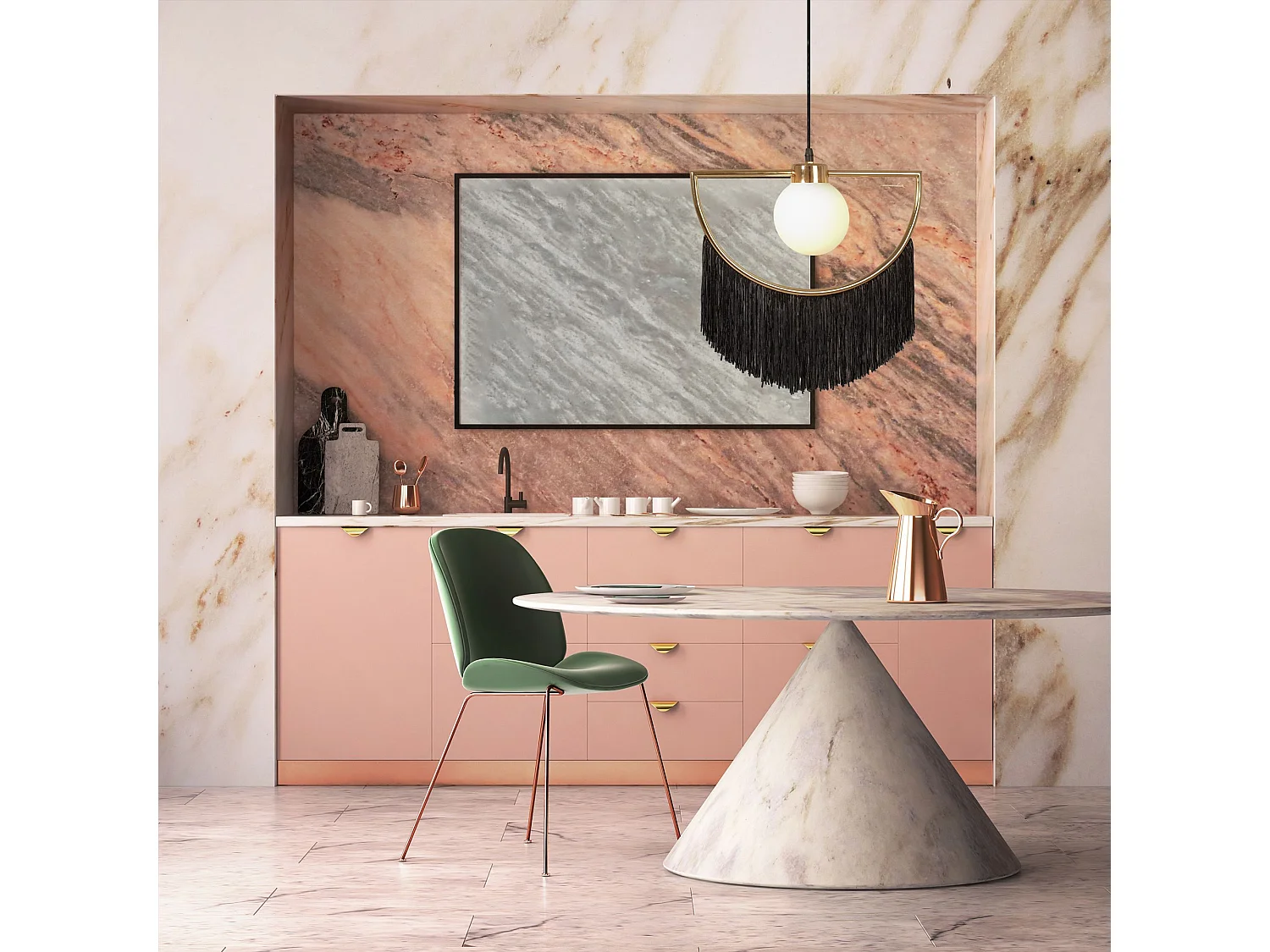 Lampe Suspendue Toolight App968 Black