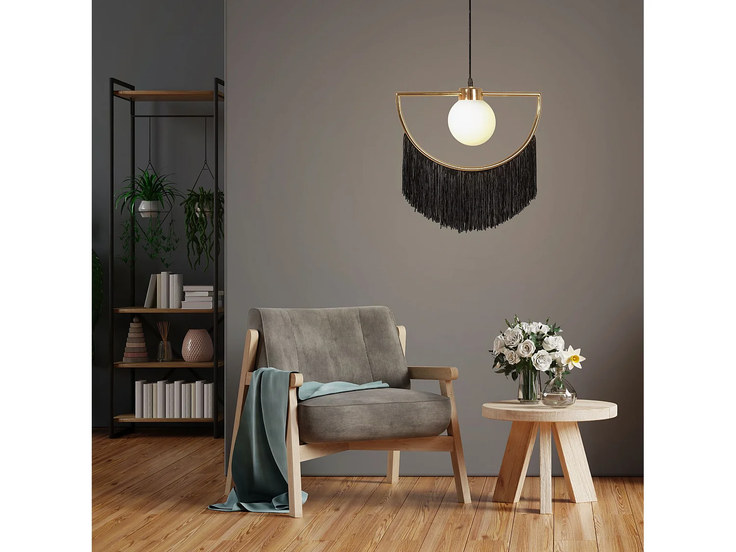 Lampe Suspendue Toolight App968 Black