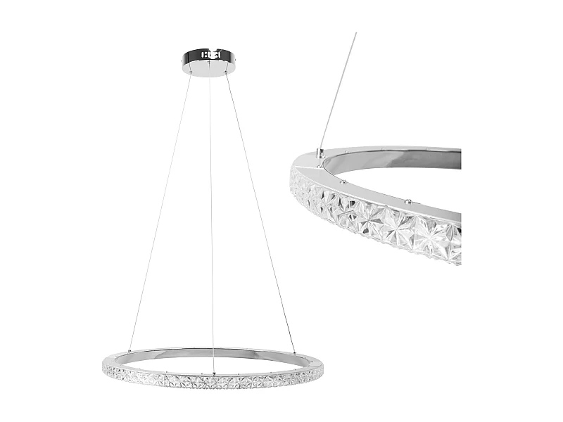 Lampe Suspendue Led Toolight Ms010-Cp Chrome