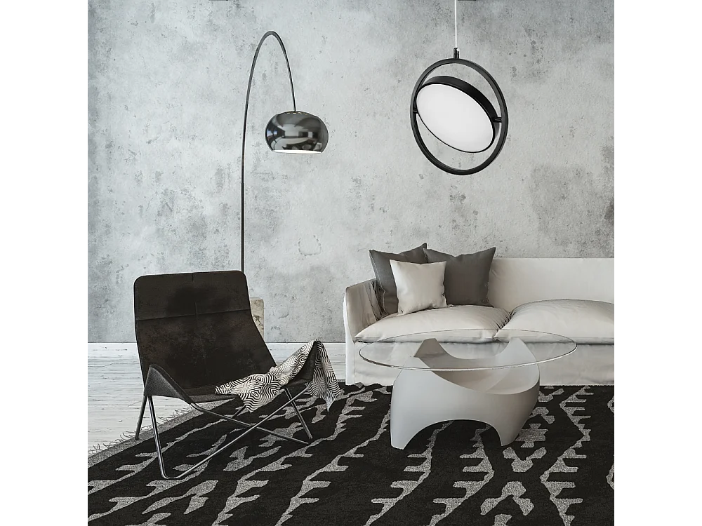 Lampe Suspendue Led Toolight App1790-Cp Black