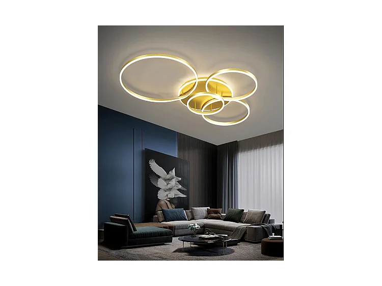 Hängelampe Toolight App1057-C Gold