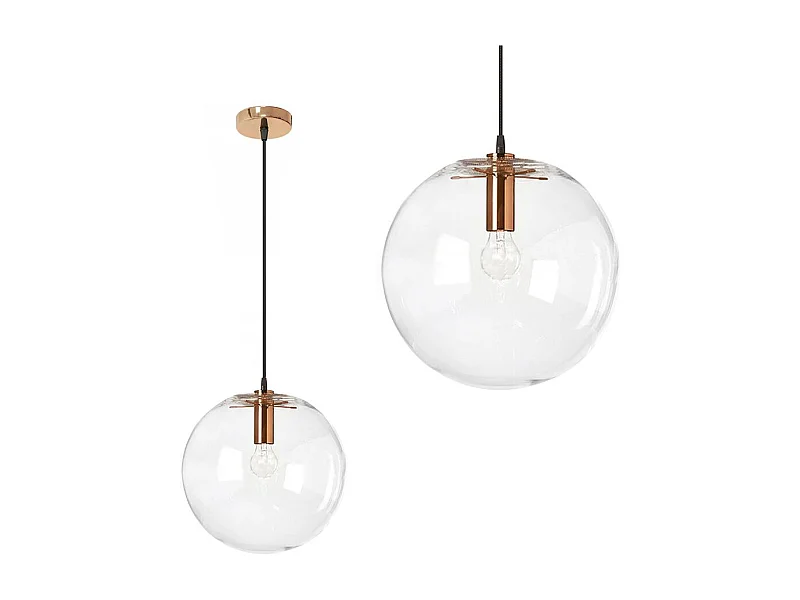 Lampe Suspendue Toolight App039-1Cp Rose Gold 20