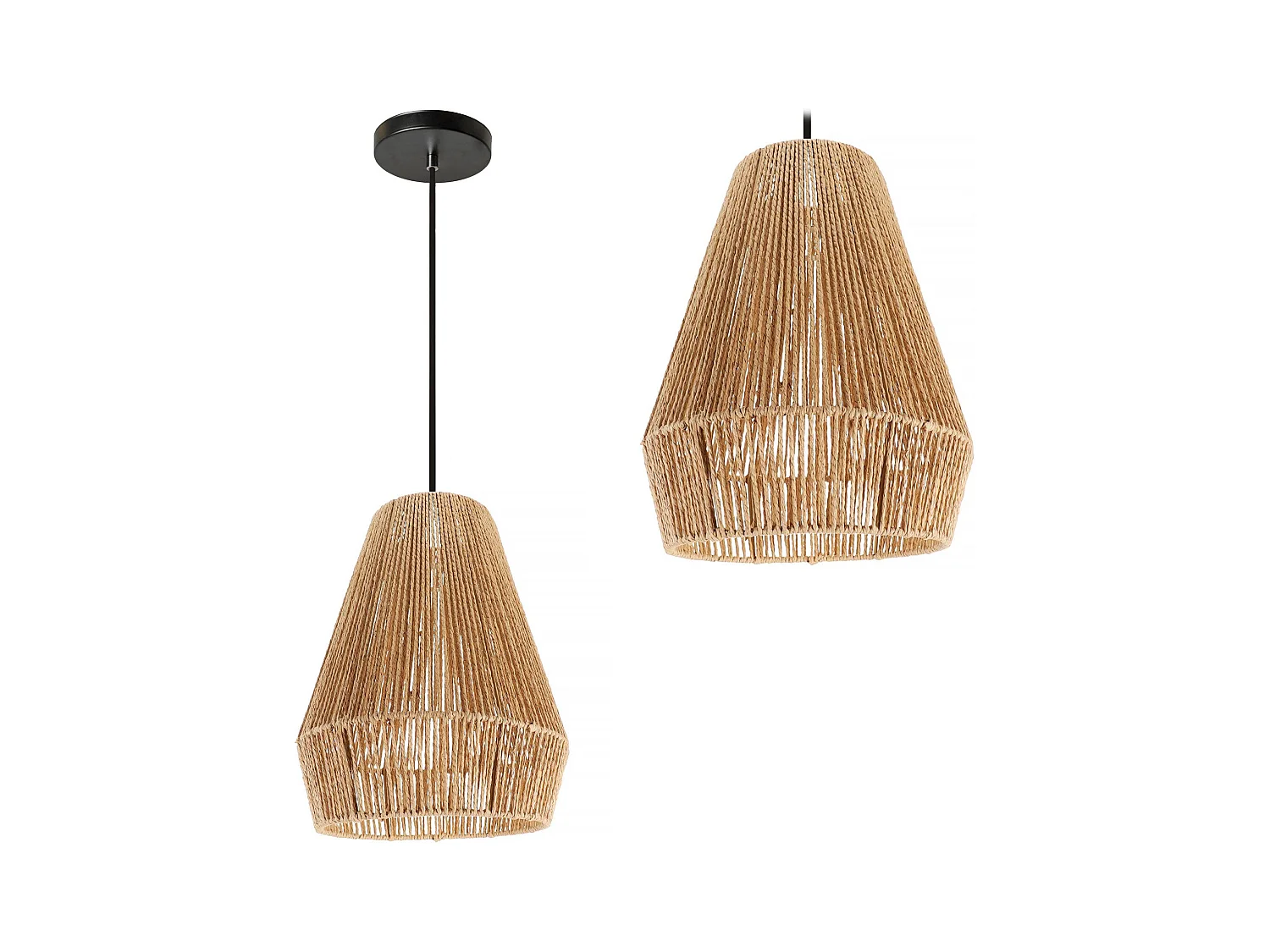 Lampe Suspendue Toolight App1310-Cp Brown