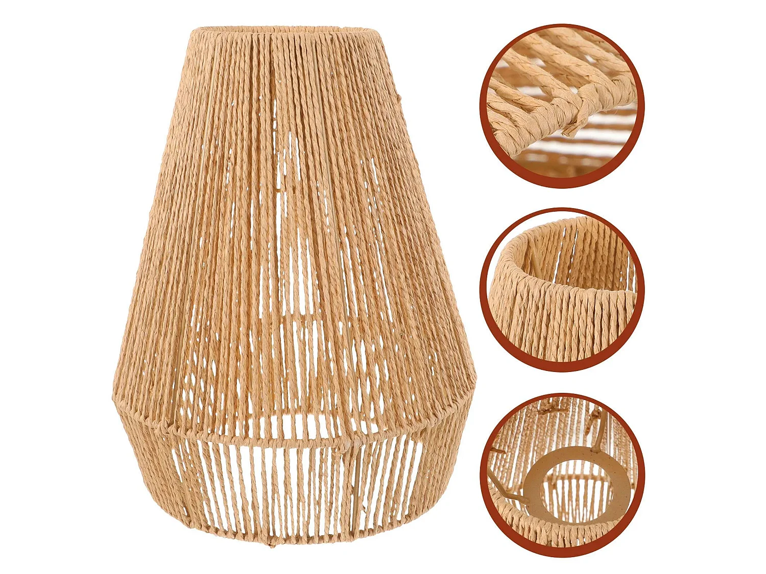 Toolight pendant ceiling lamp APP1310-CP BOHO Brown