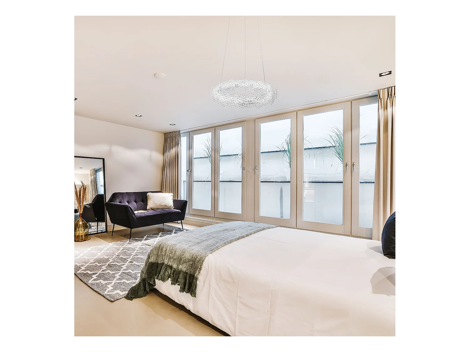 Lampe Suspendue Led Toolight Ms016-Cp Chrome