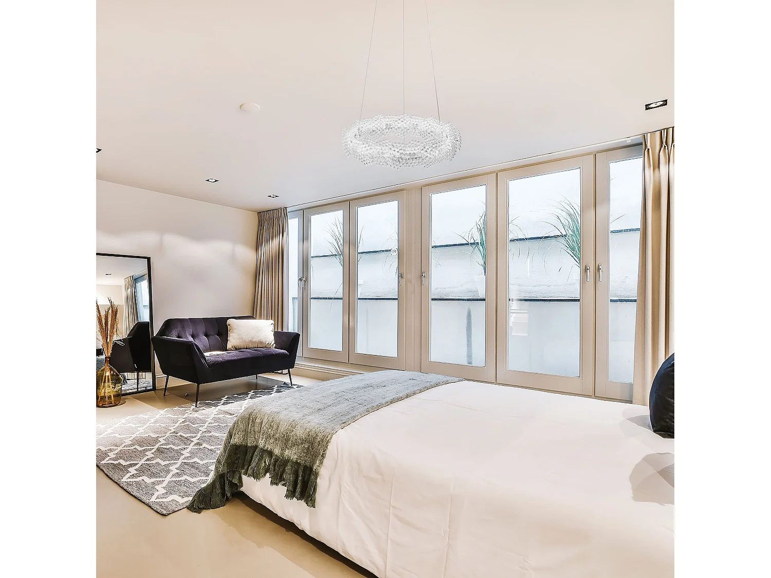 Lampe Suspendue Led Toolight Ms016-Cp Chrome