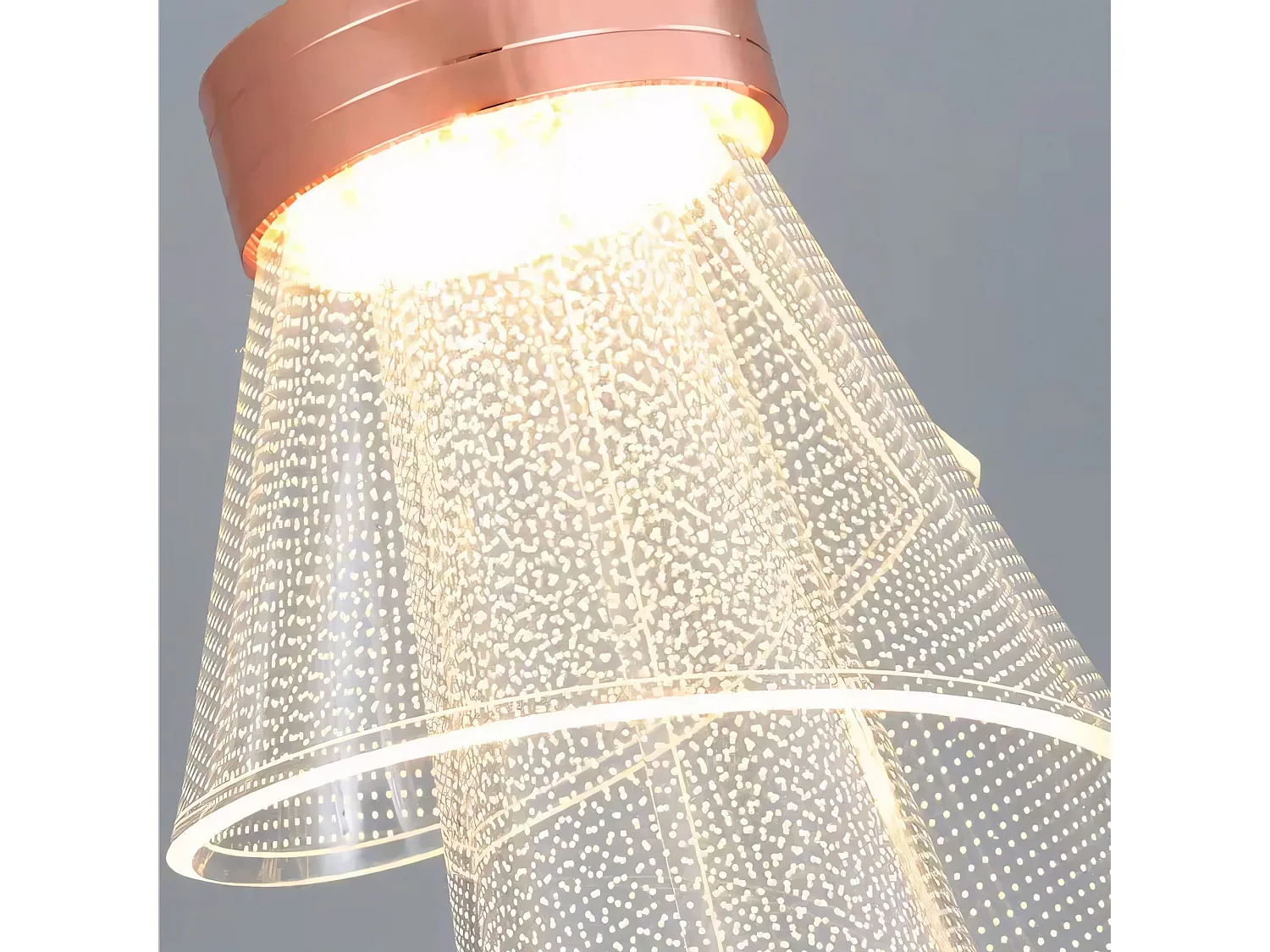 Lampe Suspendue Toolight App1766-1W Rose Gold