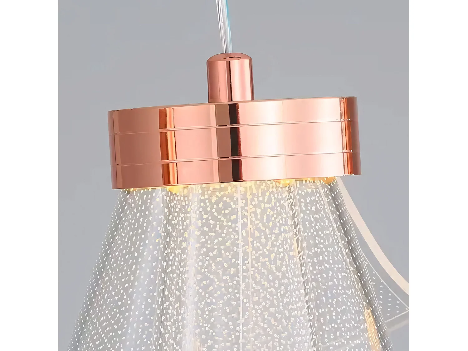 Lampe Suspendue Toolight App1766-1W Rose Gold
