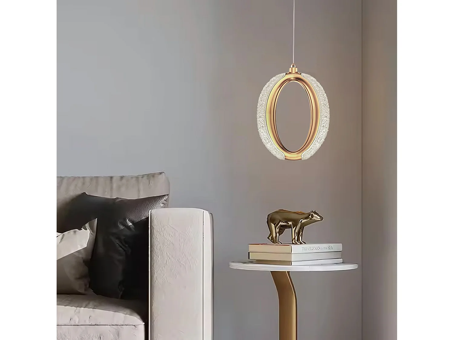 Hanglamp Toolight G114-1Cp Gold