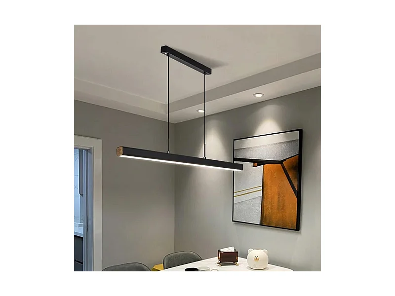 Lampe Suspendue Led Toolight App1448-Cp Black 100Cm