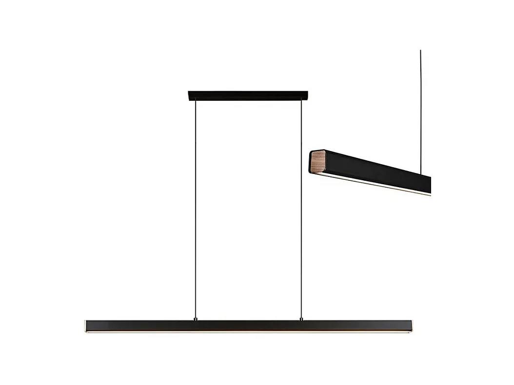 Lampe Suspendue Led Toolight App1448-Cp Black 100Cm